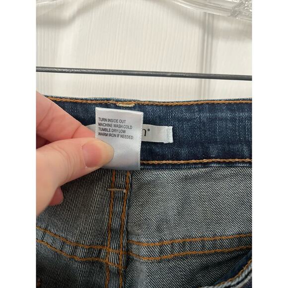 K.Jordan Cut Off Jean Short Shorts With Rips Tears Size 12 - Picture 6 of 7